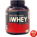 100% Whey Protein Double Rich Choc. (Gold) 5.15 lbs by Optimum Nutrition