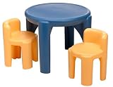 Plastic Table & Chairs Set