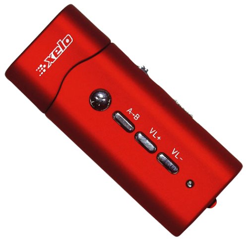 Computerzubeh&ouml;r: Xelo MP3 Player RedLine Tragbarer MP3-Player 128MB