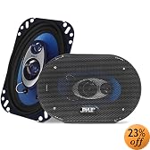Pyle PL463BL 4-Inch X 6-Inch Triaxial Blue Label 2, 3 and 4-Way Speakers