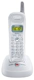 Uniden EXI7246 2.4 GHz Analog Cordless Phone with Caller ID (White)