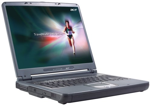 Elektronik Und Foto: Acer TravelMate 246LCe Notebook Celeron 2.8GHz TFT 15.0 256MB 40GB Combo LAN WXPH