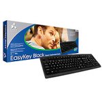 Projektoren: PADM EasyKey Black Tastatur PS/2 108 Tasten MS W95 D Schwarz