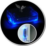Festplatten: Sharkoon Luminous Switch 5-Port Fast 5xRJ45 10/100