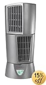 Lasko 4910 Platinum Desktop Wind Tower Oscillating Fan