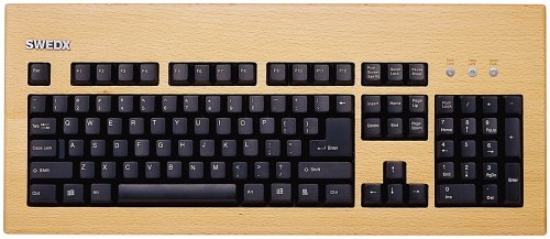 Festplatten: Swedx Tastatur Holz Buche