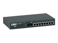 Festplatten: SMC Switch L2 8x10/100 +1xGBit SX Multimode
