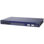NoteBook: Netgear GSM712EU Switch Giga 10xRJ45 10/100/1000 +2xGBIC 19'EU