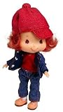 Strawberry Shortcake 5.5"" Berry Best Friends Doll: Denim Days Strawberry Shortcake