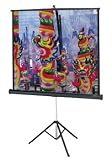 Da-Lite Versatol Glass Beaded - Projection screen with tripod - 100 in