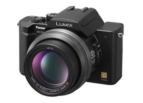 Projektoren: Panasonic DMC-FZ10EG-K 4,0 Megapixel Digitalkamera schwarz
