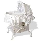 White Bedside Bassinet