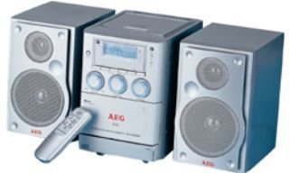 Elektronik und Foto: AEG MC 4401 CD Kompaktanlage silber