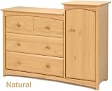 Beatrice Combo Tower Chest In Natural Stain