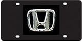 Auto Gold HONCB Honda Chr/Blk Plate