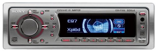Festplatten: Sony CDX-F5700 MP3-CD-Tuner