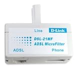 D-Link DSL-21MF UK ADSL Microfilter (BT socket to BT socket and RJ-11)