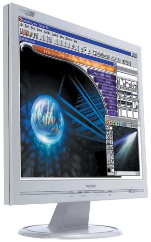 Projektoren: Philips 170S5FG 17 Zoll TFT-Monitor wei�/beige
