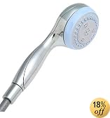 WaterPik NVL-653CV Linea Shower Massage 6-Setting Hand-Held Chrome Showerhead by Waterpik