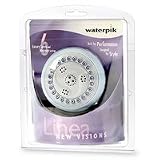 WaterPik NVL-620CV Linea Shower Massage 6-Setting Fixed-Mount Chrome Showerhead