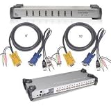 Iogear 8PORT MASTERVIEW MAX KVM KIT ( CS1758KIT )