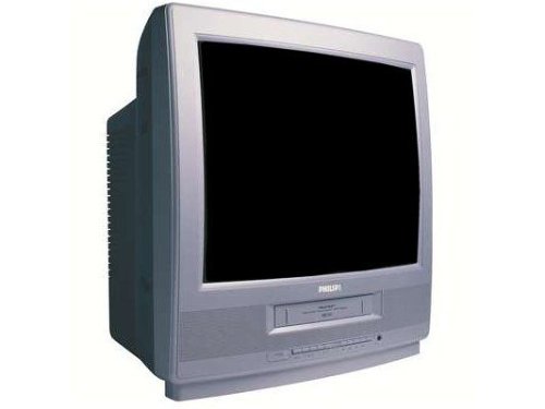 Projektoren: Philips 21 PV 385/01 21-Zoll/ 55 cm 4:3 Fernseher mit Mono-Videorekorder silber