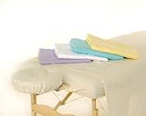 Massage Table Sheet Set With Face Cradel Cover - Natural