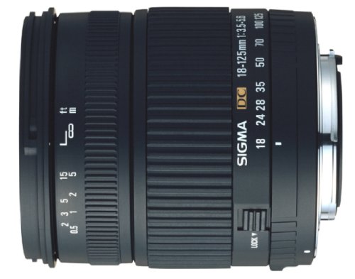 Festplatten: Sigma 18-125/3,5-5,6 DC digital Objektiv f�r Canon