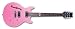 Daisy Rock Retro-H Guitar, Metallic Pink