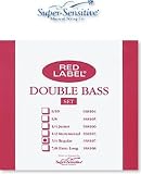 Super-Sensitive Red Label 3/4 Bass String Set