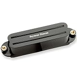 Seymour Duncan SHR-1 Hot Rail Stacked Single Coil Pickup, Black Bridge