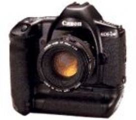 Camcorder: Canon 1 N EOS Spiegelreflex 135 mm Kamera