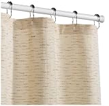 Park B. Smith Cortina 72-by-72-Inch Shower Curtain, Natural