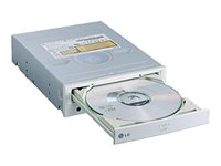 Lautsprecher: LG GDR-8163B Bare Bulk DVD-ROM 16x DVD 52x CD intern ATAPI/IDE wei�