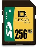 Lexar Secure DigitalĀ® Digital media storage 256MB