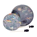 Remo Percussion Ocean Drums 2 1/2 X 22 Fish Design