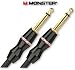 Monster Bass Instrument Cable 21 Ft. - Straight 1/4 Plugs (M BASS-21)