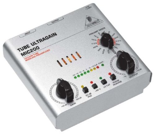 Kamerazubeh&ouml;r: Behringer Ultragain Mic 200