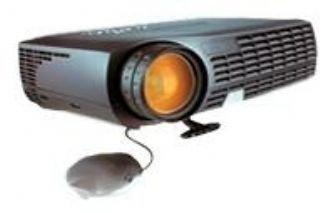 Festnetztelefone: Fujitsu Siemens XP70 DLP Projektor (1400 ANSI Lumen, 1100:1)