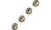 Rhythm Band Finger Cymbal Set of Four Finger Cymbals