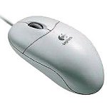 Lautsprecher: Logitech Pilot Optical Maus Maus optisch USB 3 Tasten + Tastenrad wei�
