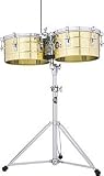 Latin Percussion LP257-B Tito Puente 14 & 15 Inch Brass Timbales