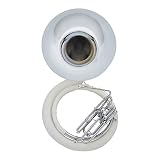 Jupiter 696L FiberBrass Sousaphone with Brass Bell Silver