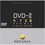 MP3 Player: medianca DVD-RW Rohling 4700MB 2.4xSpeed JewelCase