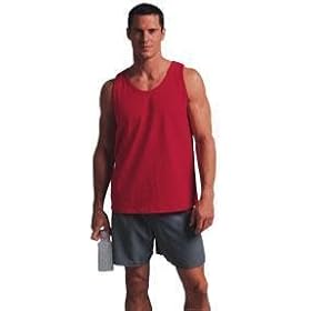 Fruit of the Loom 2930R Adult Mens Cotton Tanktop by Fruit of the Loom