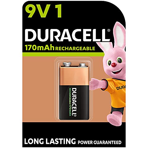 Digitalkameras: Duracell NiMH Akku E-Block Batterie Ni-MH 9 V HR22 1 St�ck