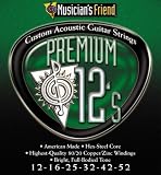 Musician's Friend Premium 12s 80/20 Acoustic Light Strings