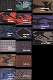 1-3/4 in. Woven Straps with Rotational Buckle, Black/Blue