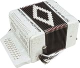 Sofia Mari SM-3112 31-Button 12 Accordion GCF, White Pearl