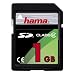 Vente de Livres.com : Hama Carte Secure Digital (SD) - Carte Mémoire Flash - 1 Go